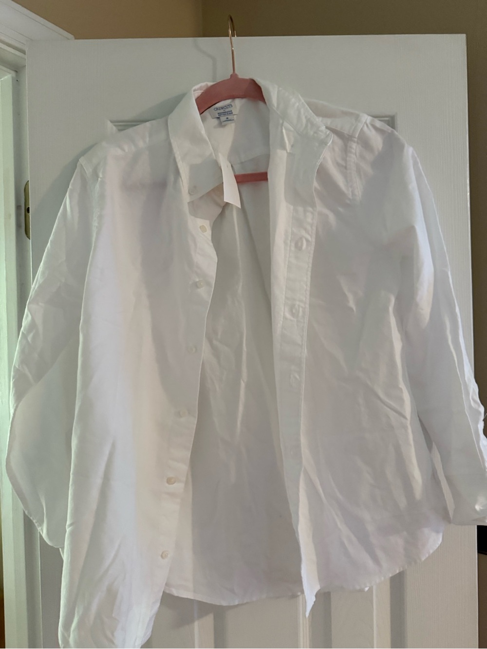 Crewcuts White Button-Down Shirt for Kids